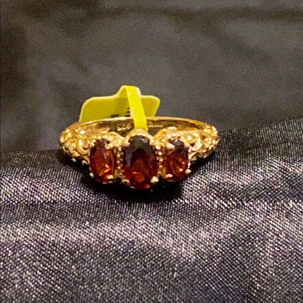 Mozambique Garnet Ring